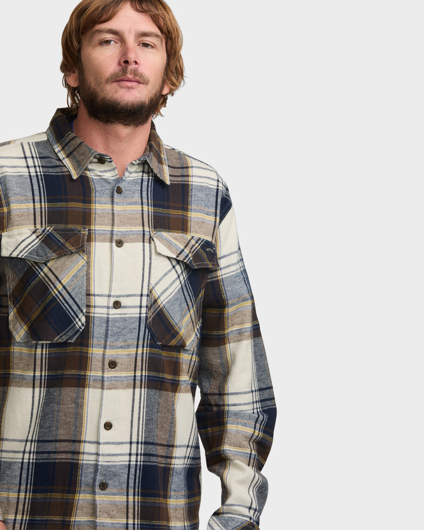 Mens Bad Dog Flannel Top