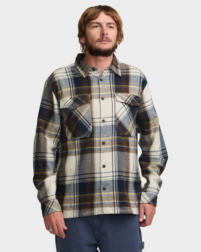 Mens Bad Dog Flannel Top