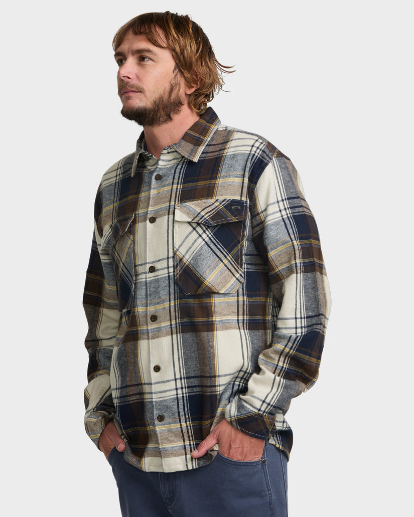 Mens Bad Dog Flannel Top