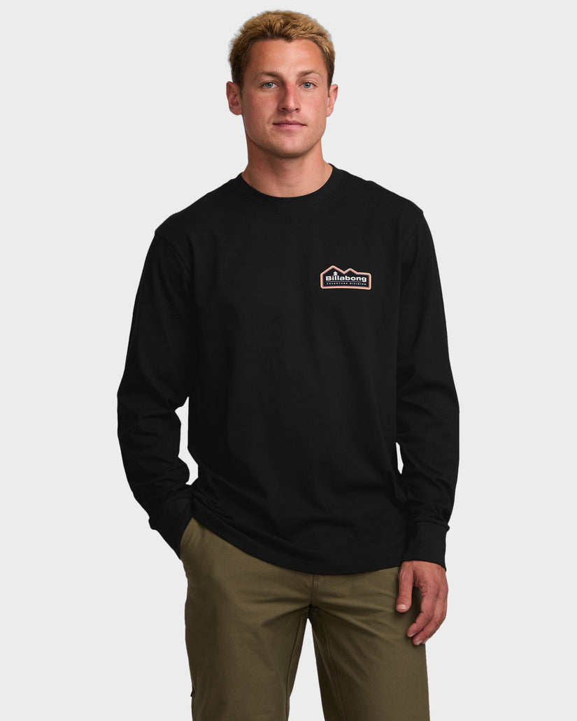 Mens Range A/Div Long Sleeve T-Shirt