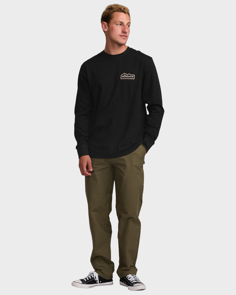 Mens Range A/Div Long Sleeve T-Shirt