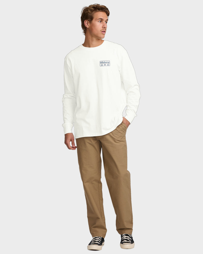 Mens Range A/Div Long Sleeve T-Shirt