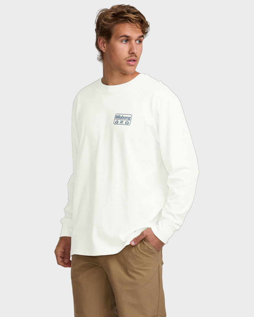 Mens Range A/Div Long Sleeve T-Shirt