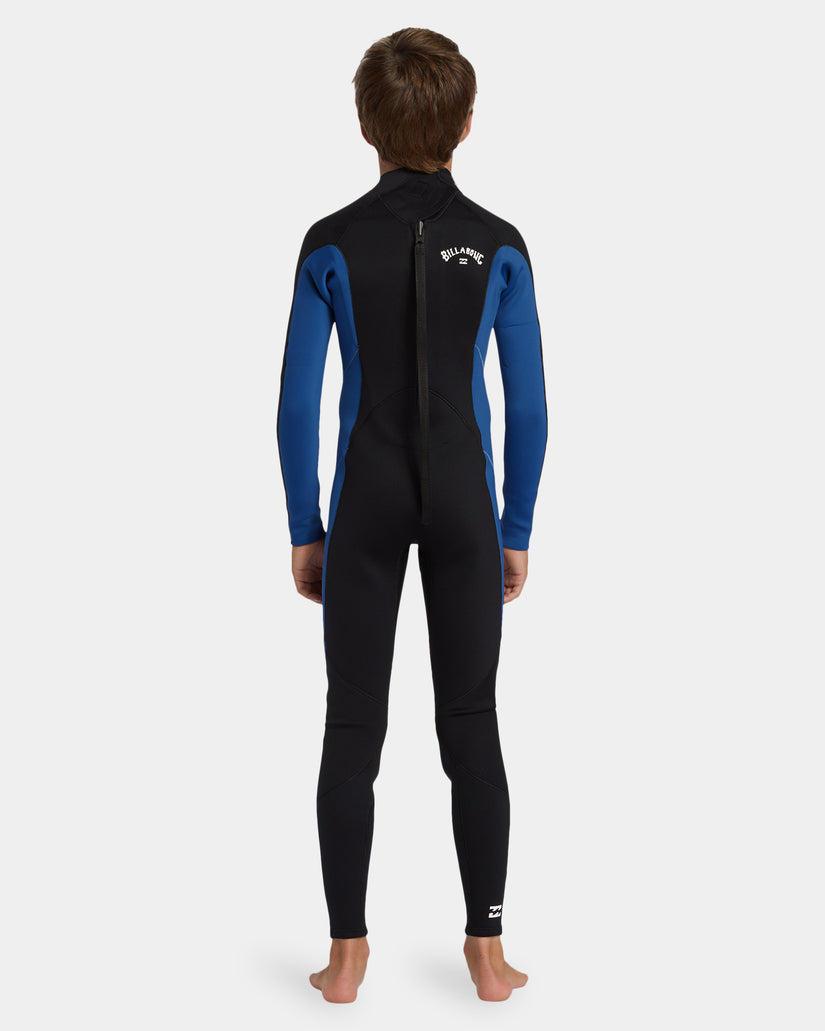 Boys 8-16 4/3mm Foil Back Zip Steamer Wetsuit