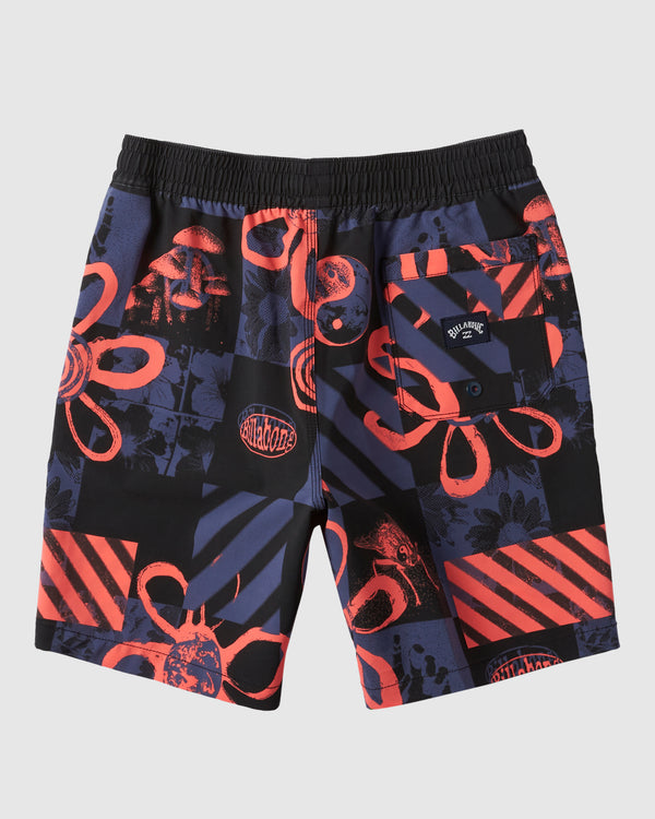 Boys 8-16 Sundays Layback Boardshorts