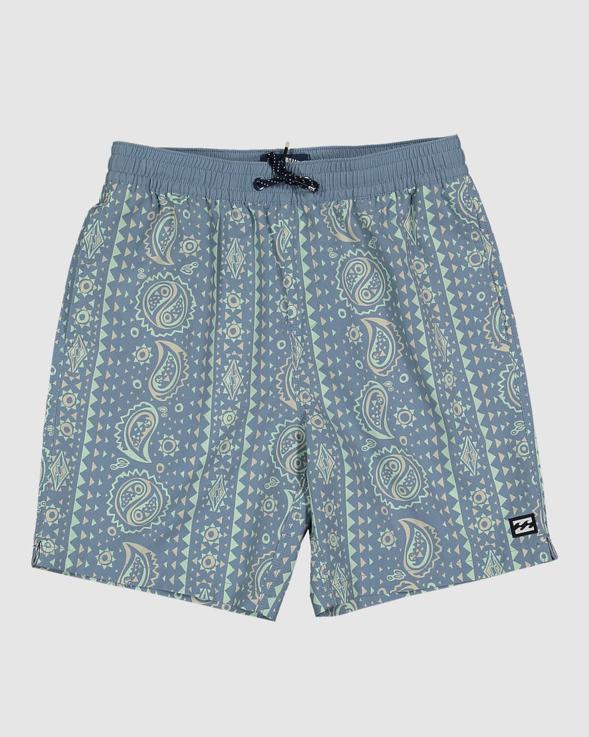 BOYS 8-16 GOOD TIMES LAYBACK BOARDSHORTS