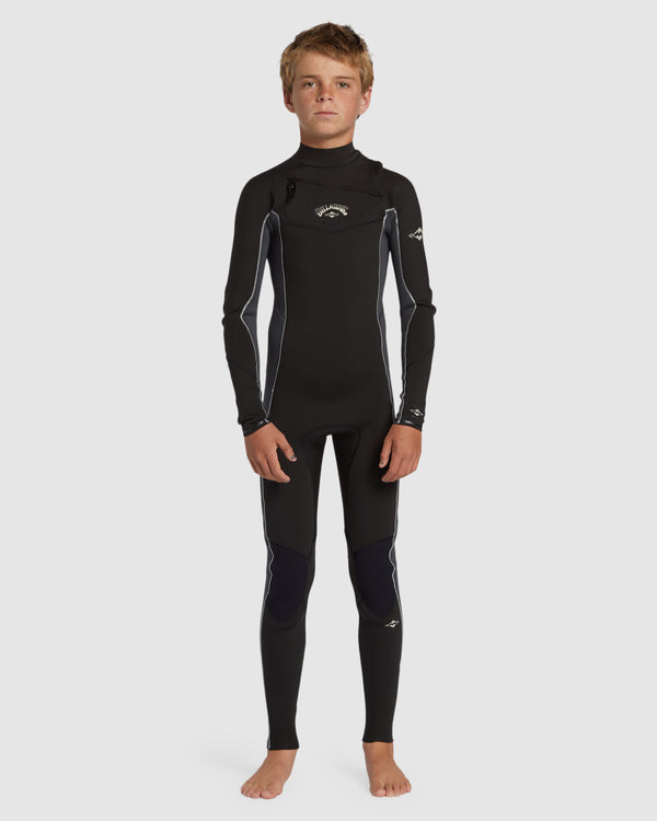 Boys 8-16 3/2mm Absolute Chest Zip Steamer Wetsuit