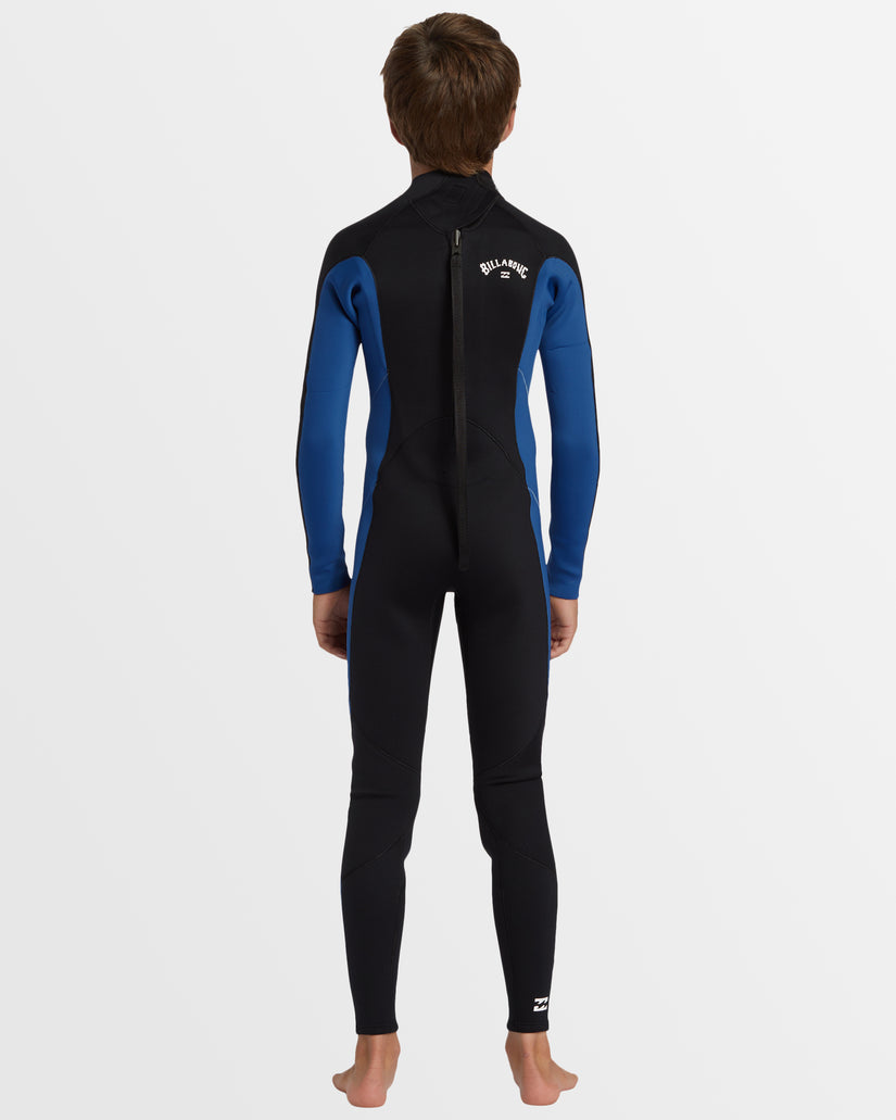 Boys 8-16 3/2mm Foil Back Zip GBS Steamer Wetsuit