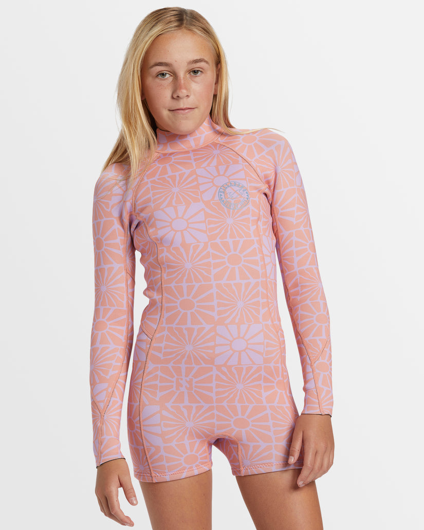 Girls 6-14Teen Spring Fever Natural Springsuit