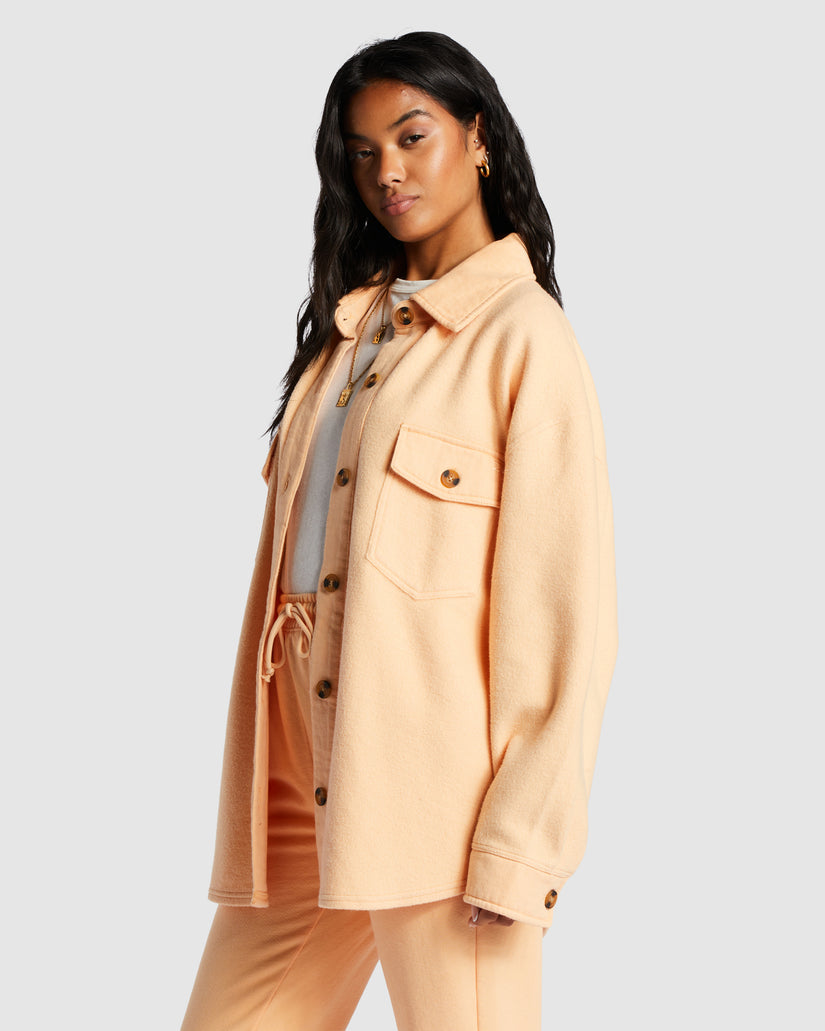 Womens Any Time Button Through Shacket