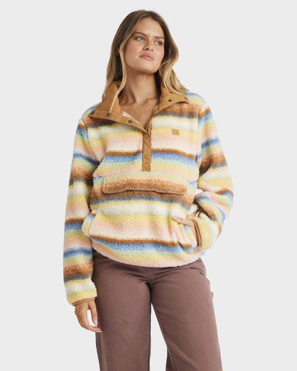 Womens Switchback Pullover Fleece