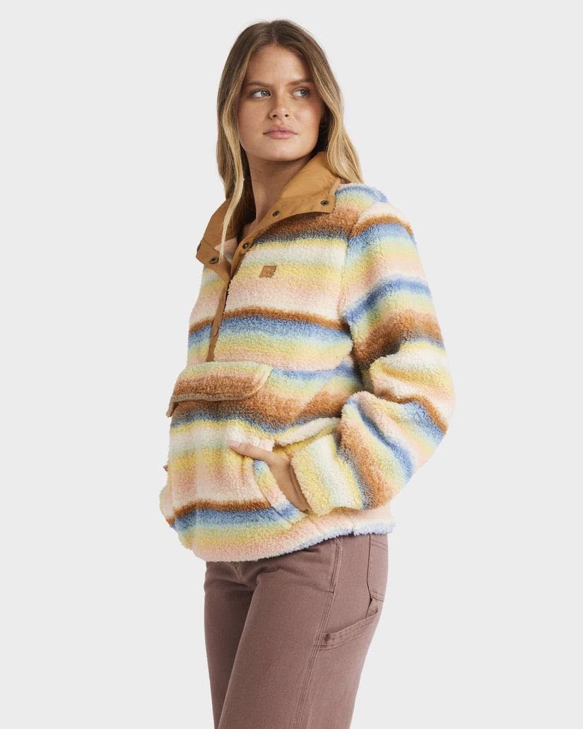 Womens Switchback Pullover Fleece