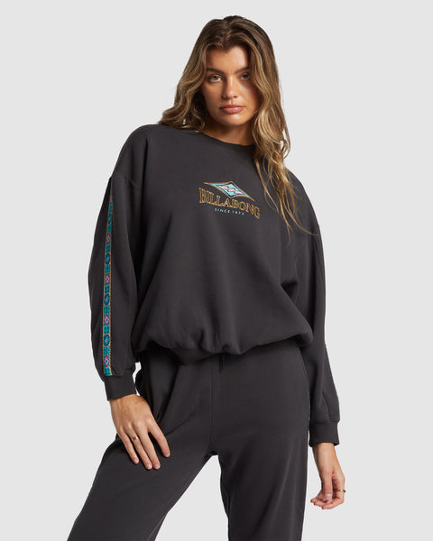 Billabong womens sweatshirt best sale