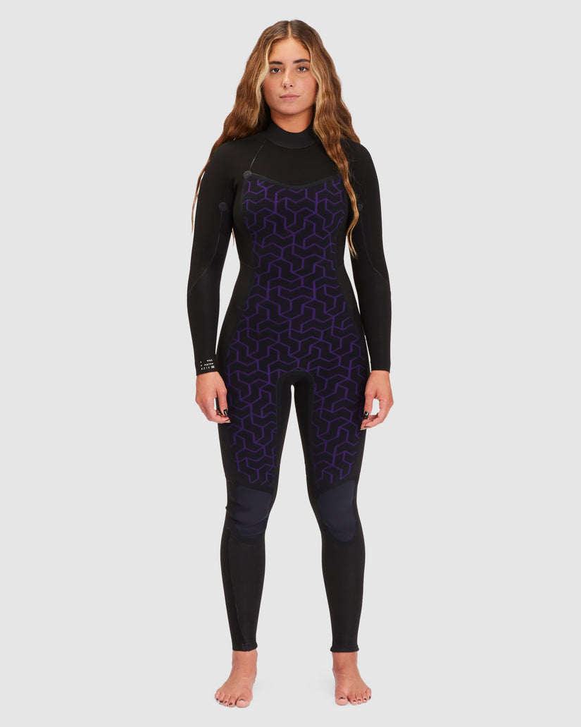 Womens 3/2mm Synergy Back Zip Steamer Wetsuit