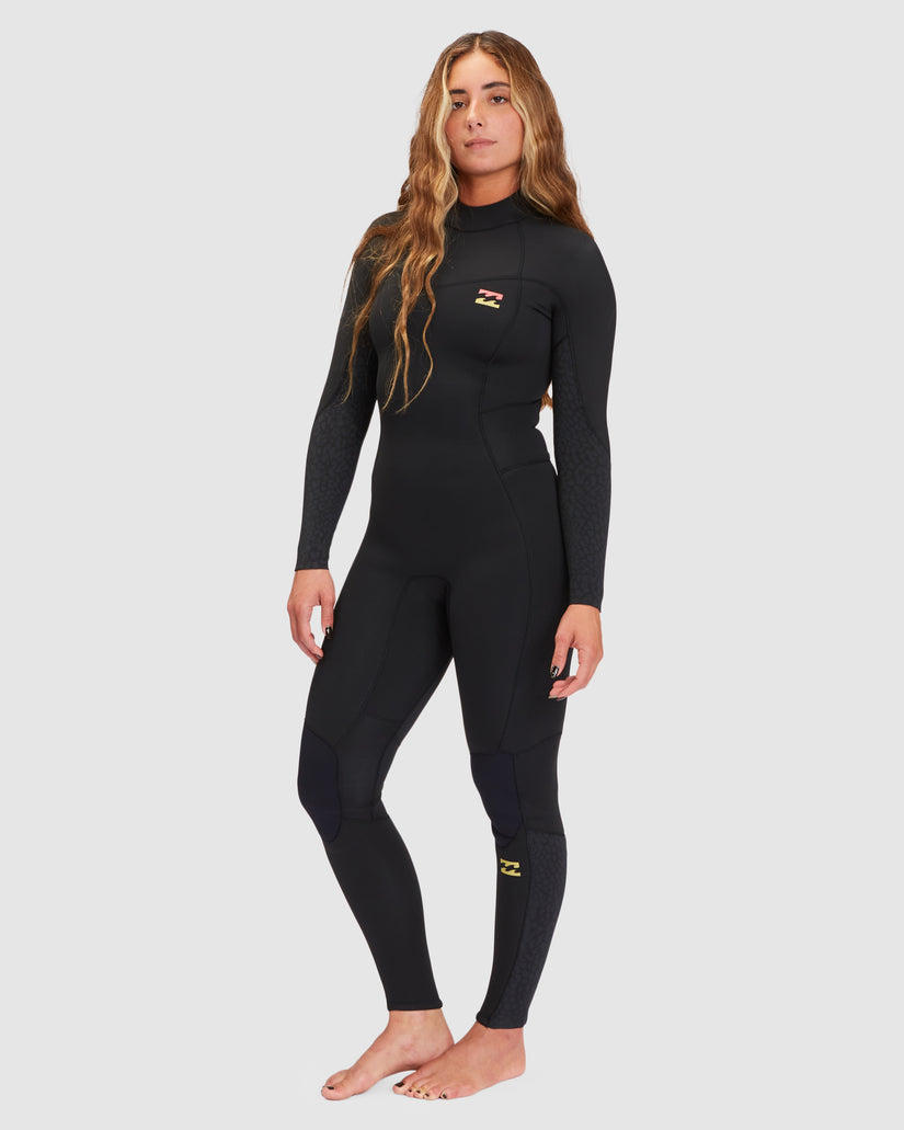 Womens 3/2mm Synergy Back Zip Steamer Wetsuit