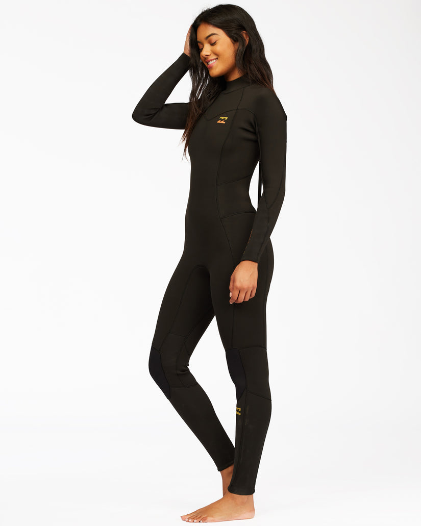 Womens 4/3mm Synergy Back Zip Steamer Wetsuit