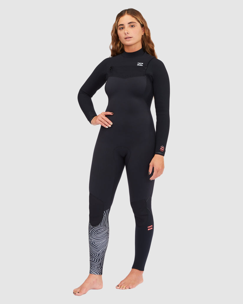 Womens 3/2mm Furnace Comp Steamer Wetsuit