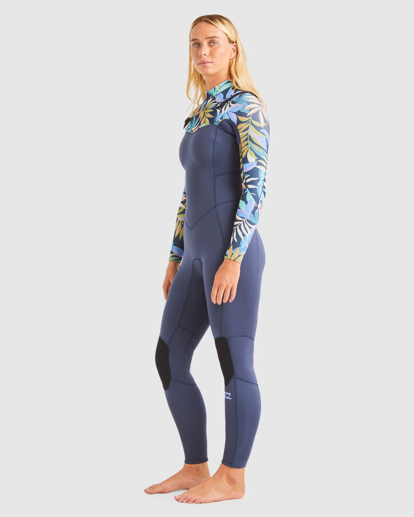 Womens 3/2mm Synergy Chest Zip Steamer Wetsuit