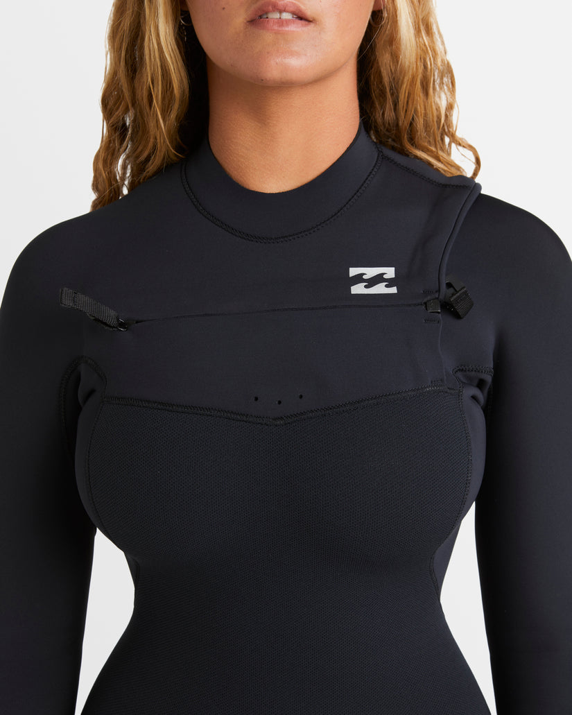 Womens 3/2mm Furnace Natural Steamer Wetsuit