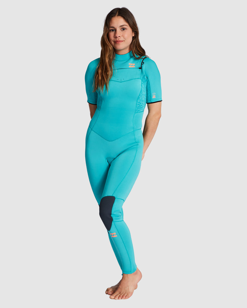 Womens 2/2mm Synergy Chest Zip Fullsuit