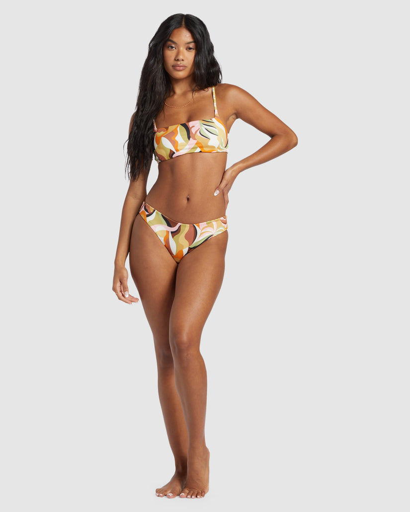 Womens Return To Paradise Reversible Low rider Bikini Bottom