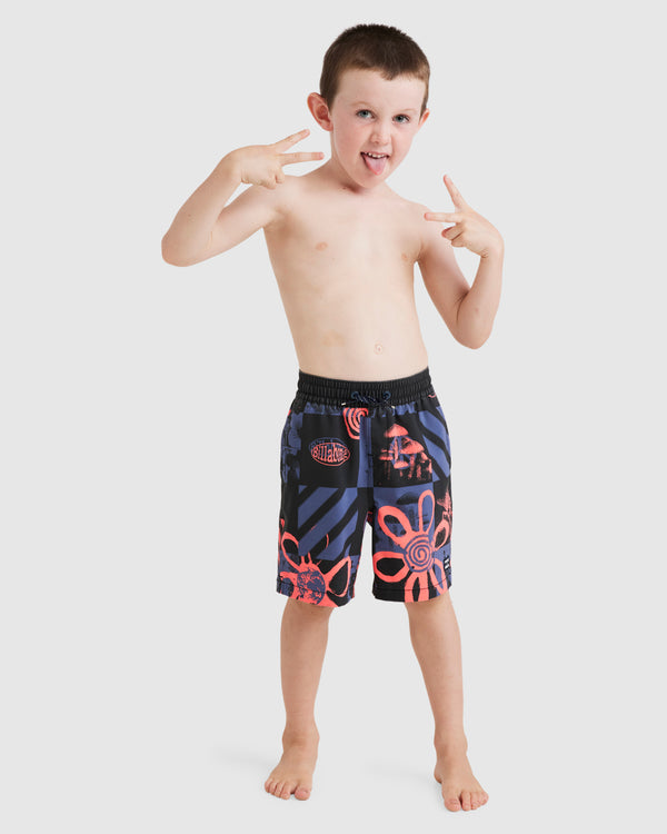 Boys 0-7 Sundays Layback Boardshorts