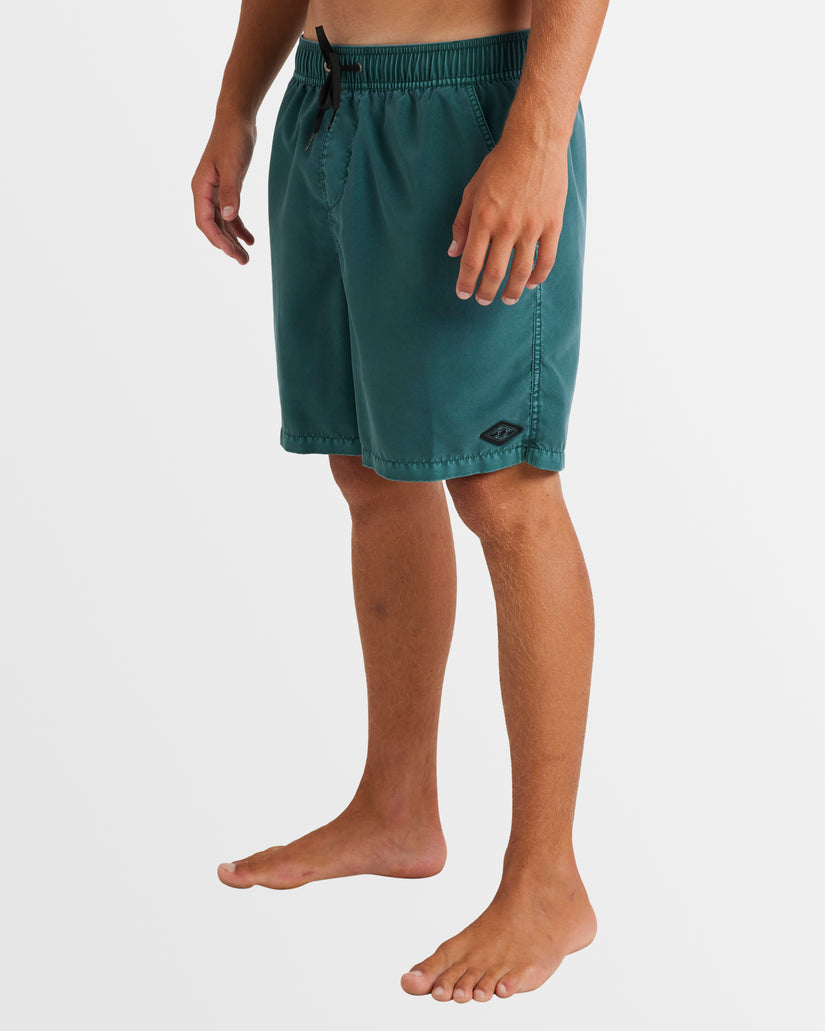 Mens All Day Overdye Layback Boardshorts