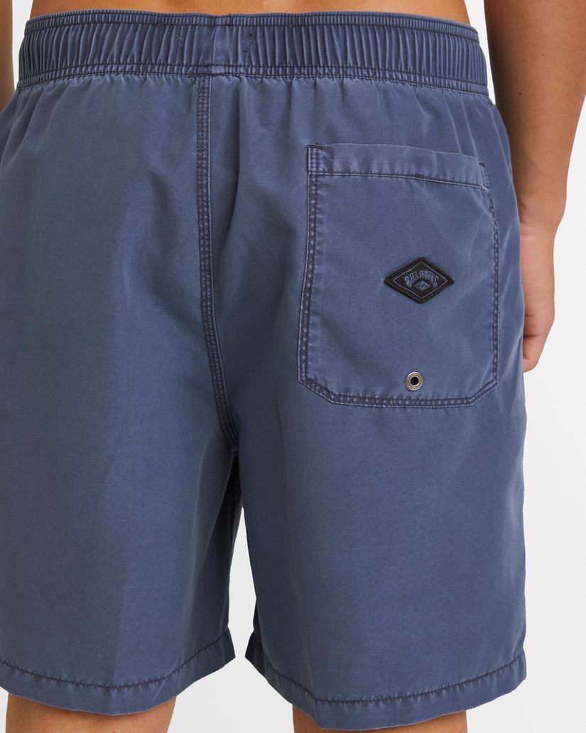 Mens All Day Overdye Layback Boardshorts