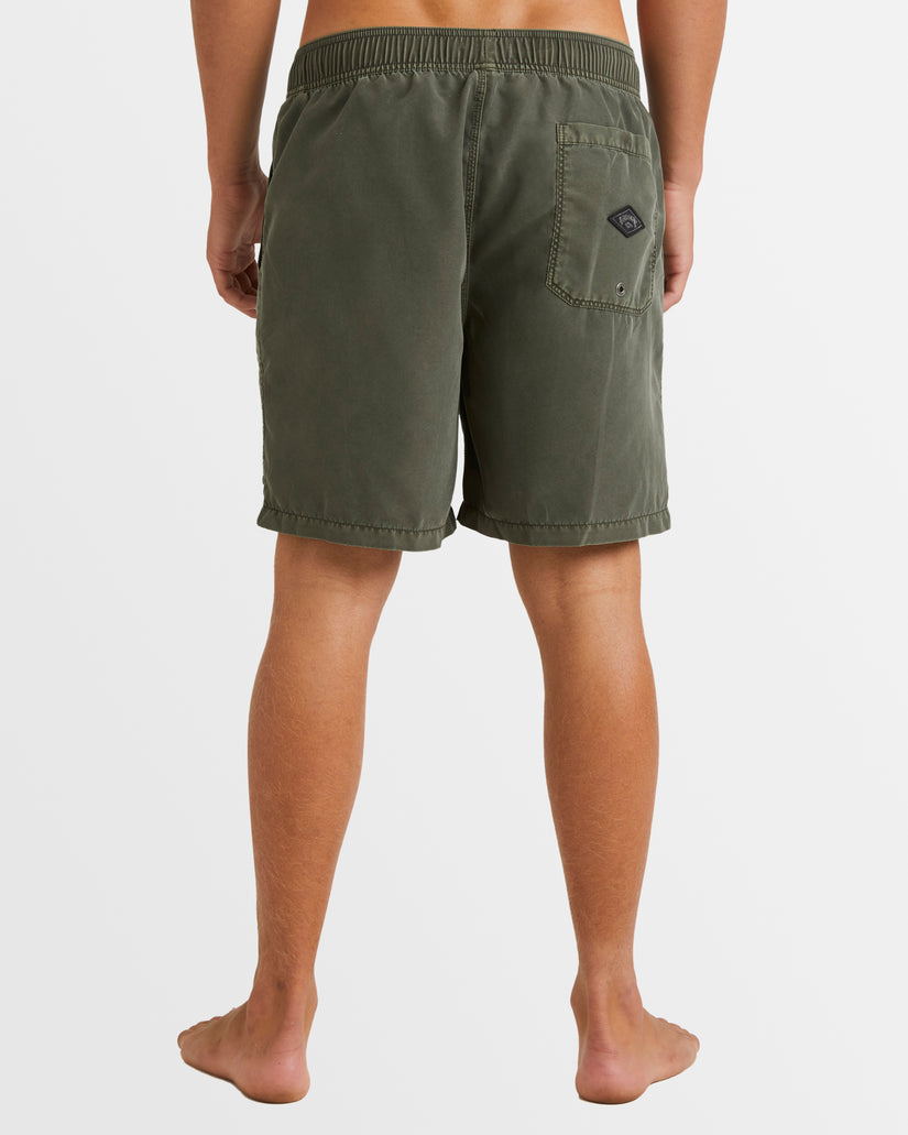 Mens All Day Overdye Layback Boardshorts