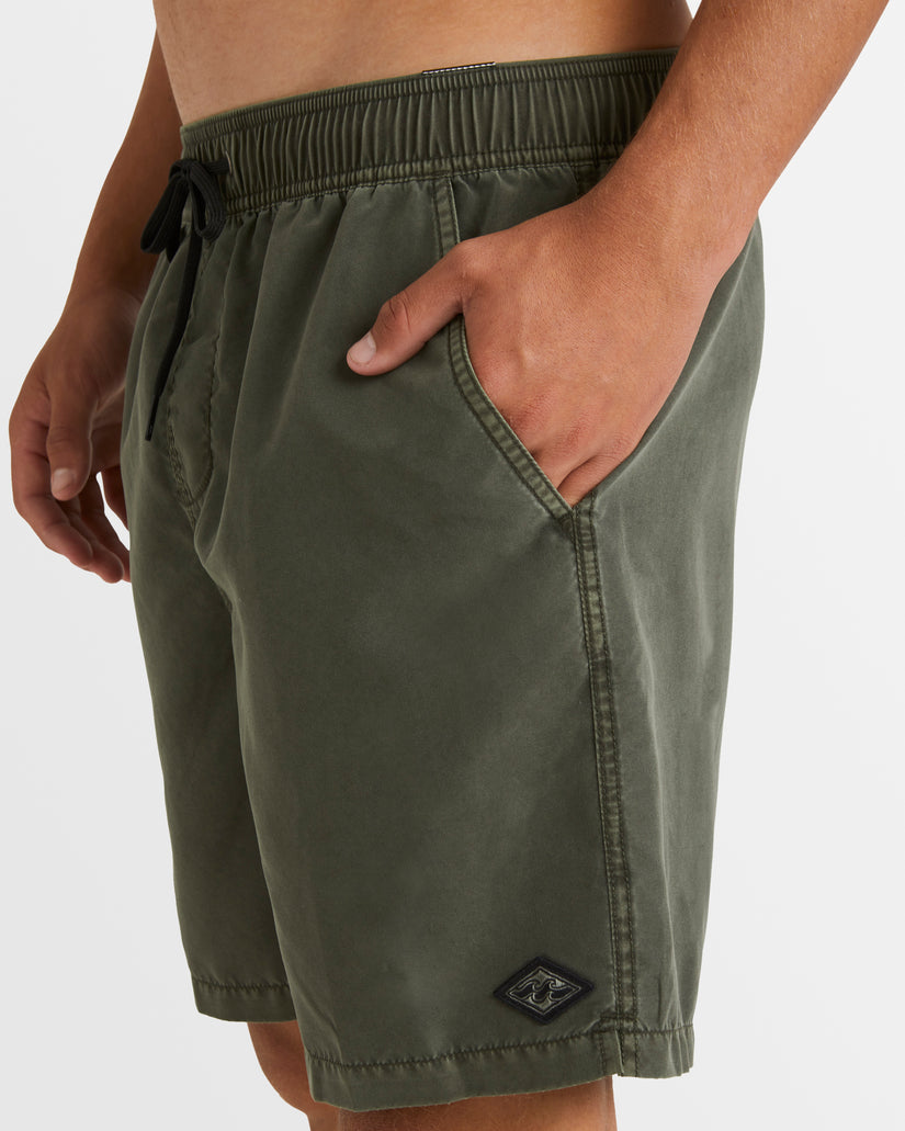 Mens All Day Overdye Layback Boardshorts