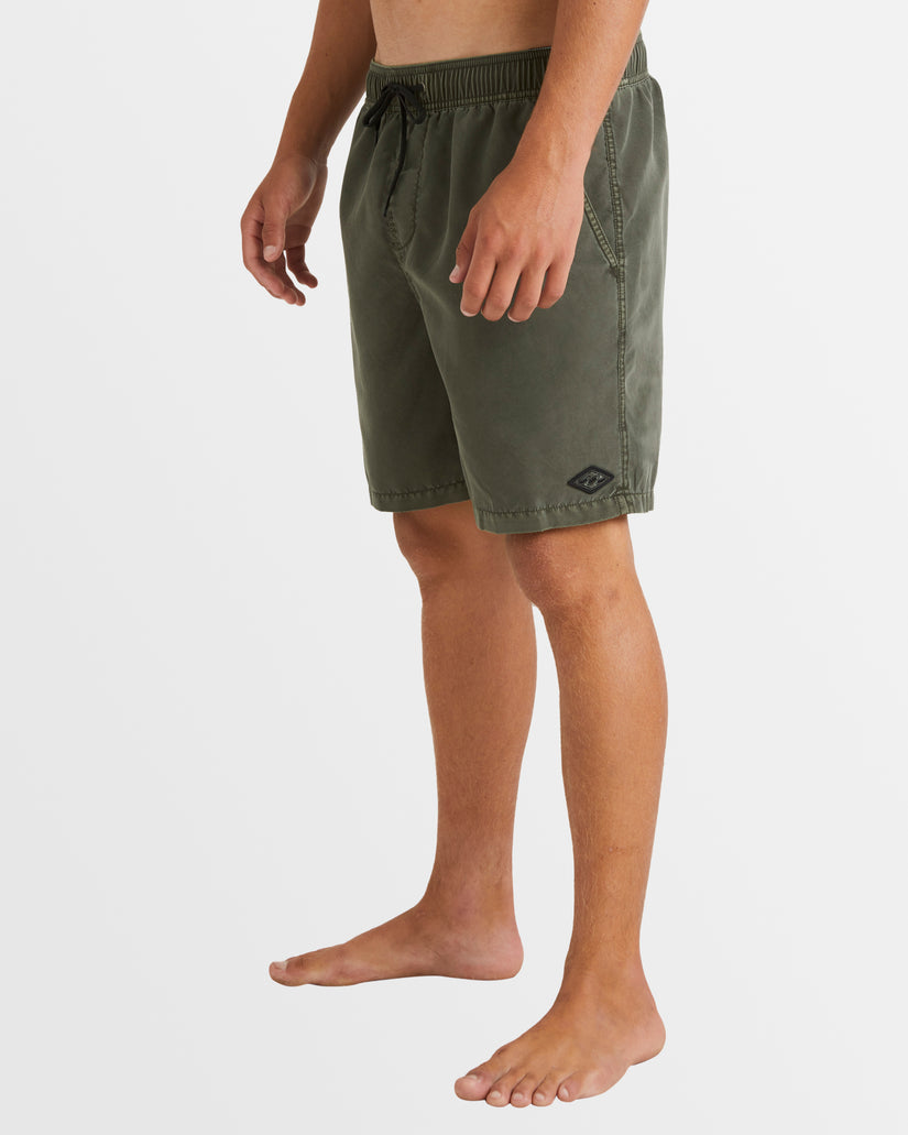 Mens All Day Overdye Layback Boardshorts