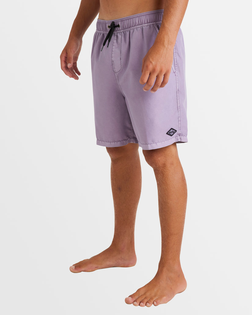 Mens All Day Overdye Layback Boardshorts