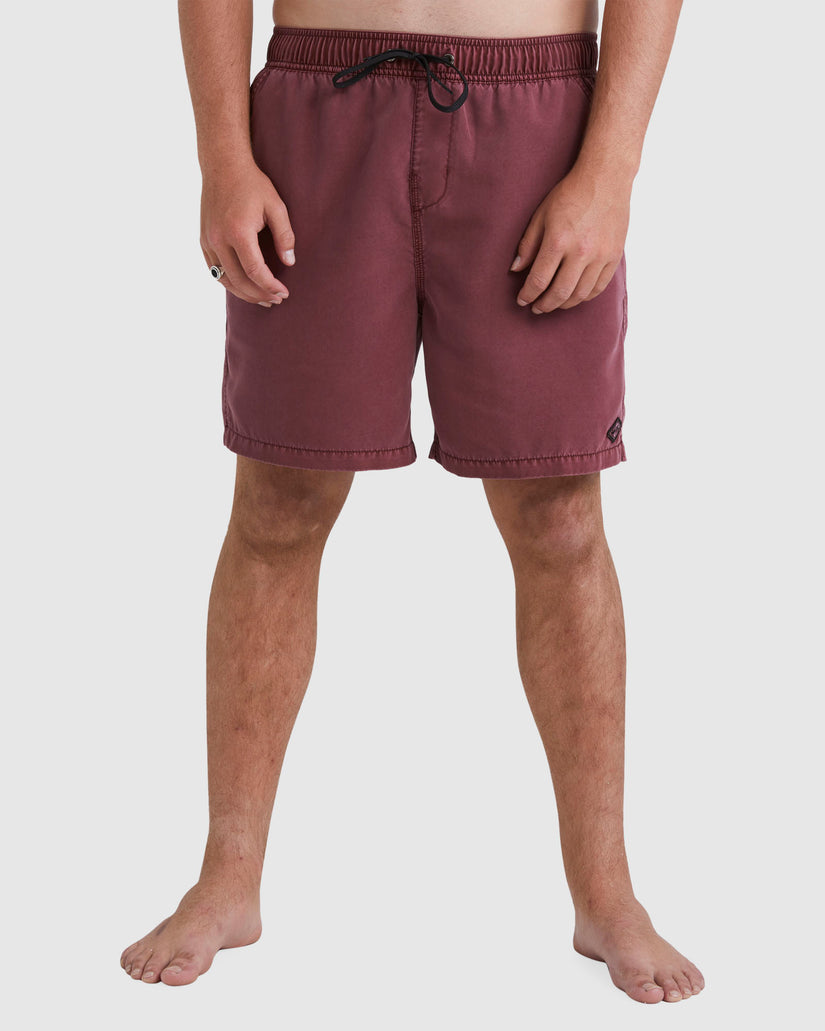 Mens All Day Overdye Layback Boardshorts