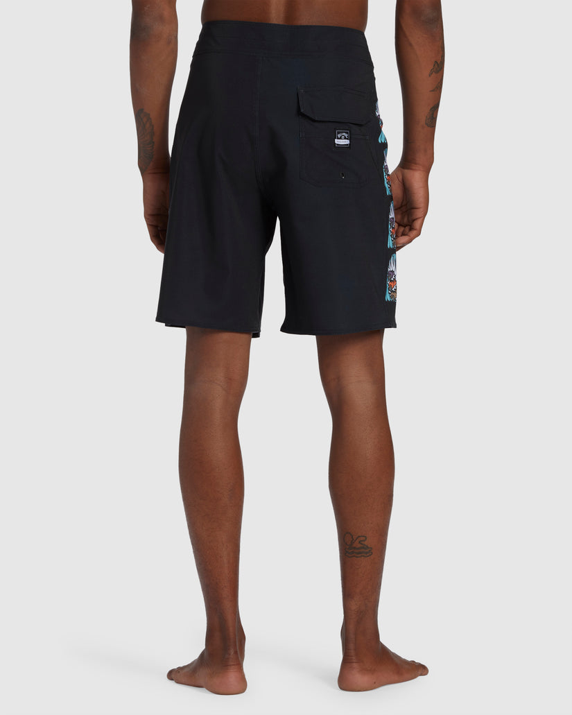 Mens Skulls Dbah Pro Boardshorts