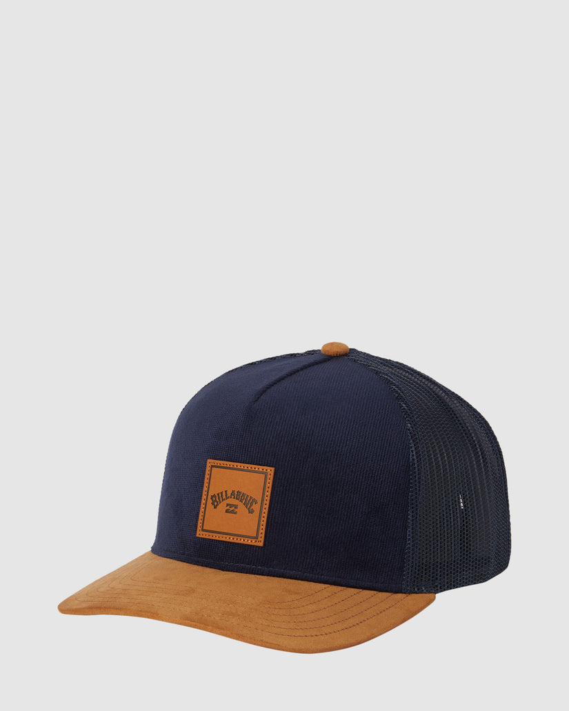 Mens Stacked Trucker Hat