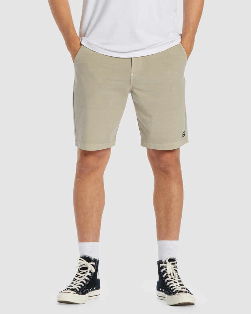 Mens Crossfire Wave Washed Shorts