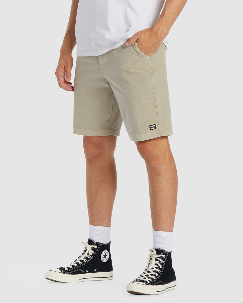 Mens Crossfire Wave Washed Shorts