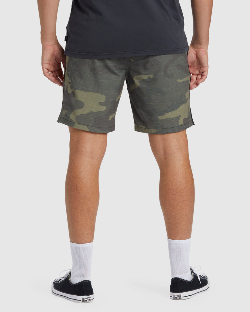 Mens Crossfire Elastic Waist Hybrid Shorts