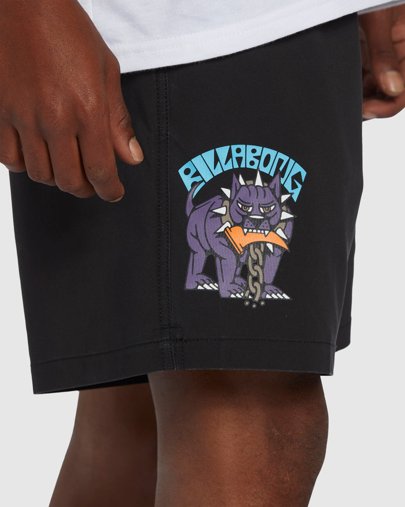 Mens Dog Days Layback Boardshorts