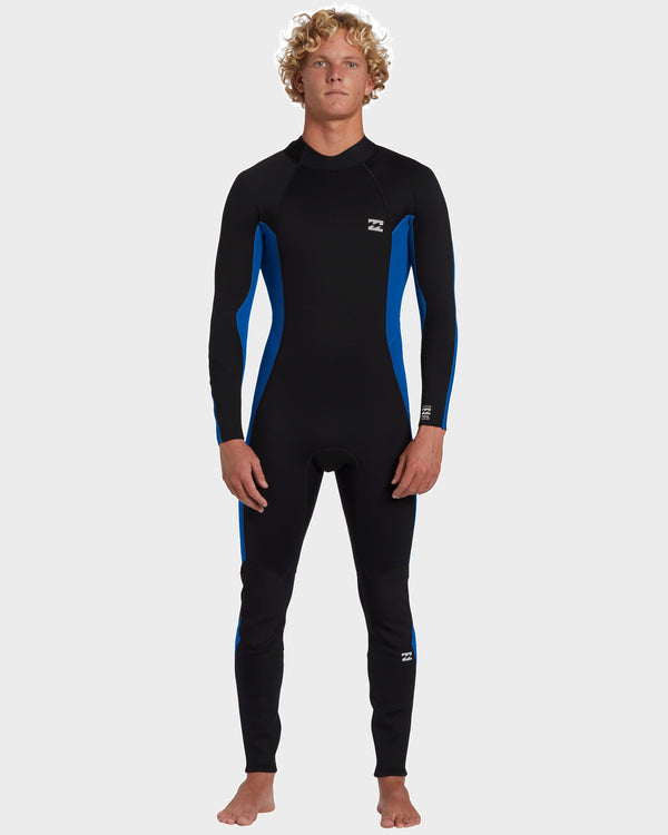 Mens 3/2mm Foil Back Zip GBS Steamer Wetsuit