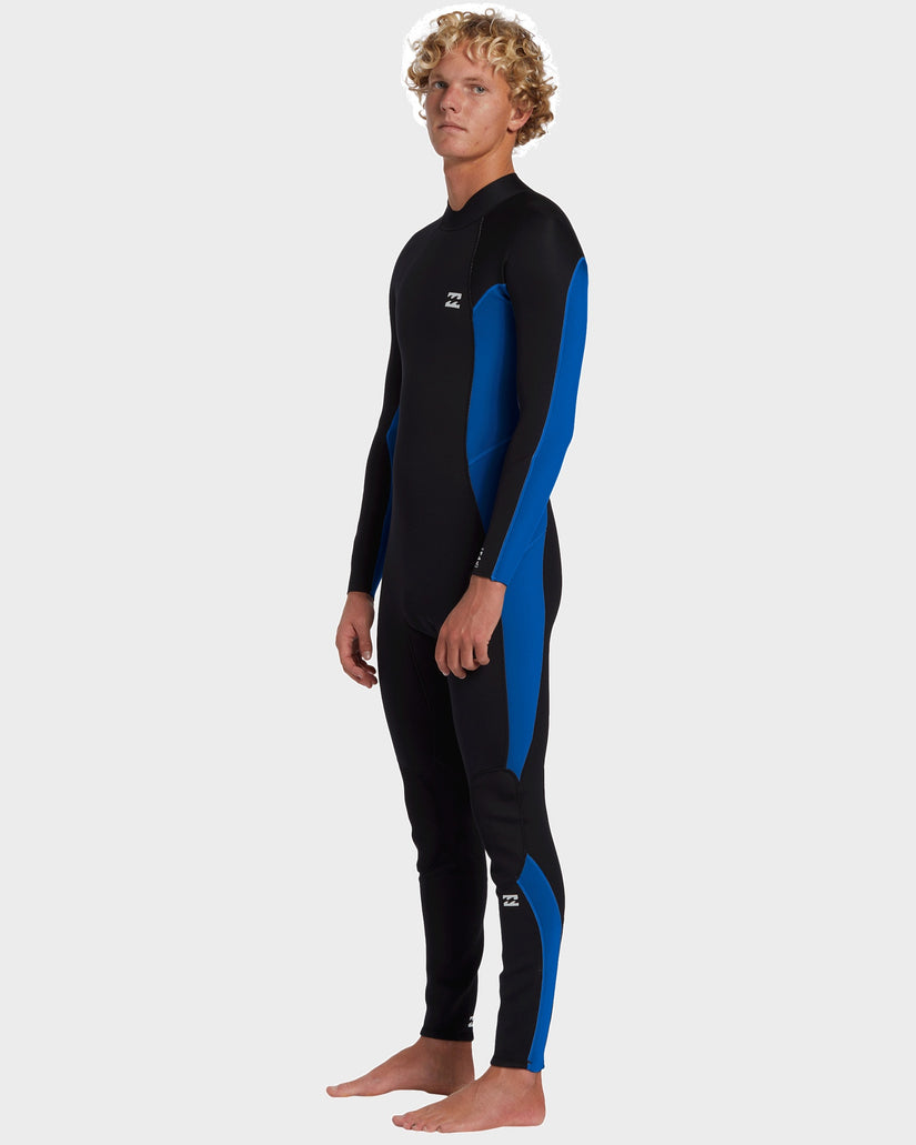 Mens 3/2mm Foil Back Zip GBS Steamer Wetsuit