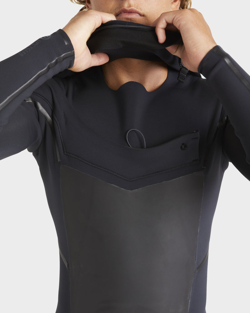 Mens 4/3mm Absolute Natural Chest Zip Steamer Wetsuit