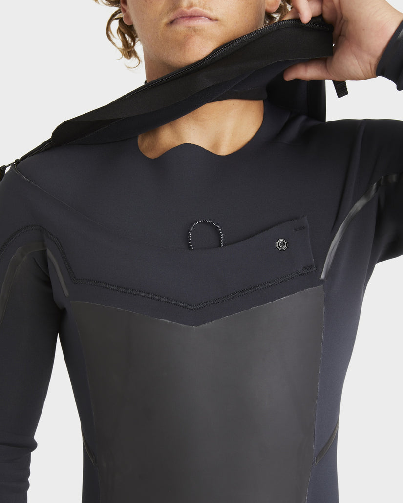 Mens 4/3mm Absolute Natural Chest Zip Steamer Wetsuit