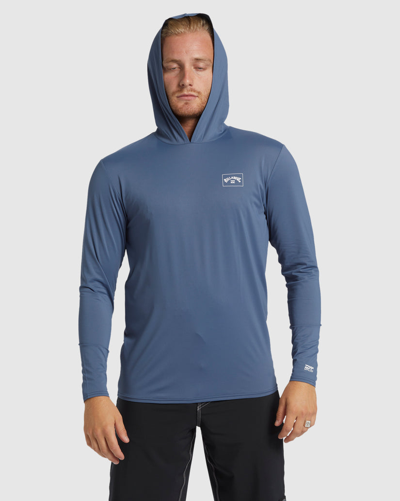 Mens Arch Mesh Hood Rash Vest