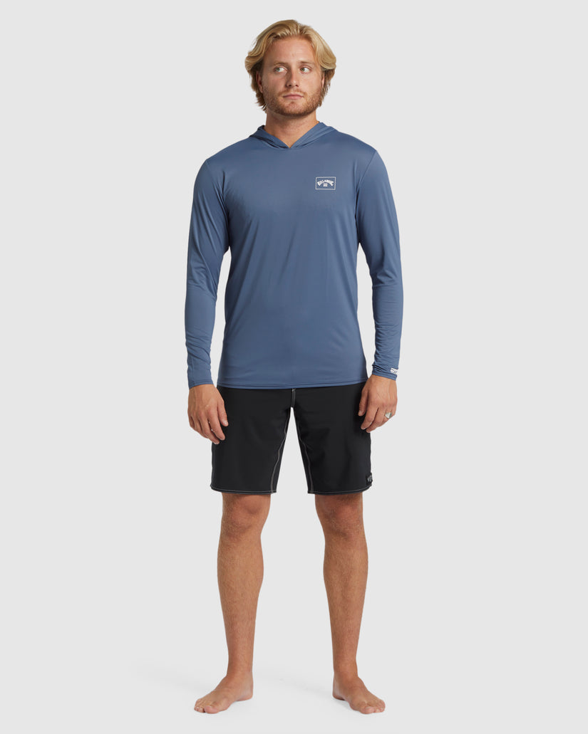 Mens Arch Mesh Hood Rash Vest