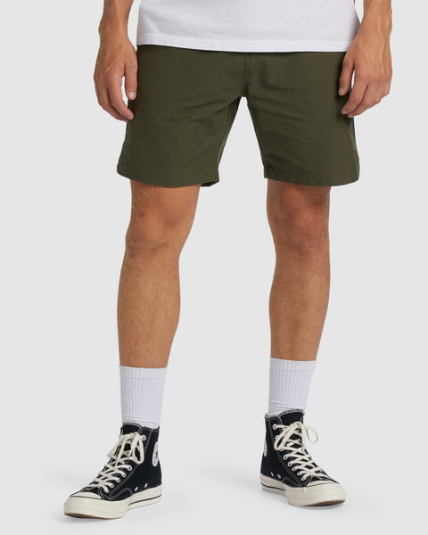 Surftrek Plus Shorts DARK OLIVE Billabong AU
