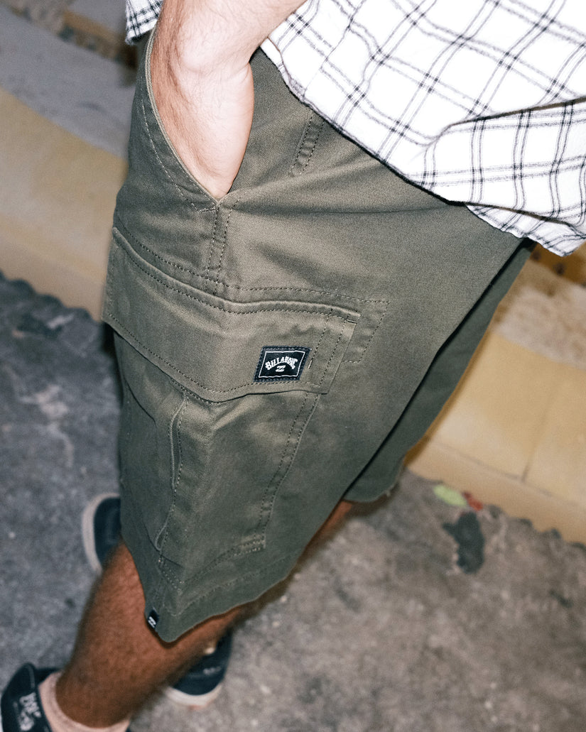 Mens Combat Cargo Shorts