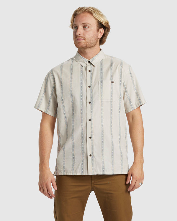 Mens Sundays Jacquard Shirt