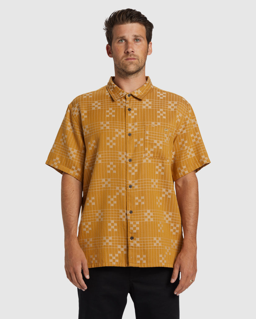 Mens Sundays Jacquard Shirt