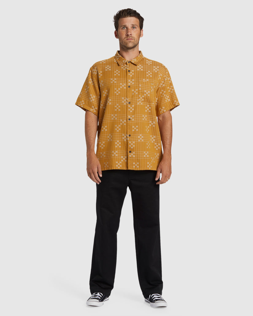 Mens Sundays Jacquard Shirt